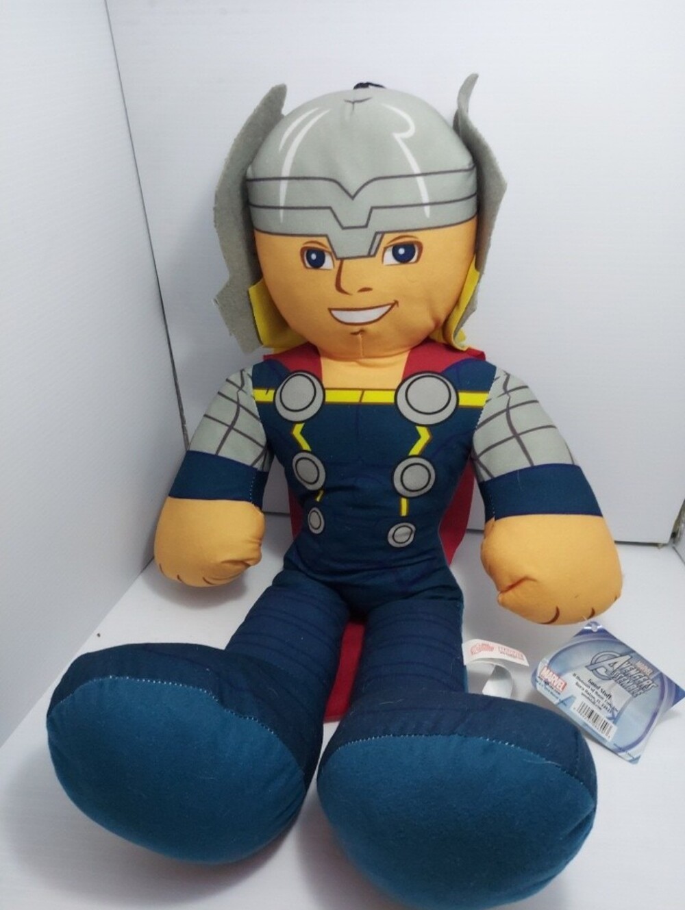 Thot Advengers 24" Blue and Silver Superhero Plush Doll - Kids Toys